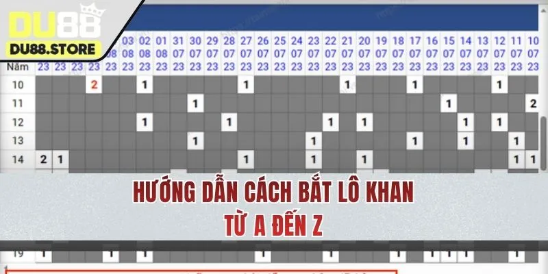 Hướng dẫn bắt cầu lô khan đơn giản 